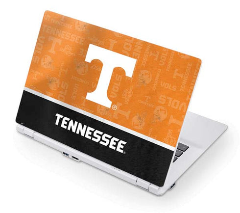 University of Tennessee Split Jersey Acer Chromebook Skin